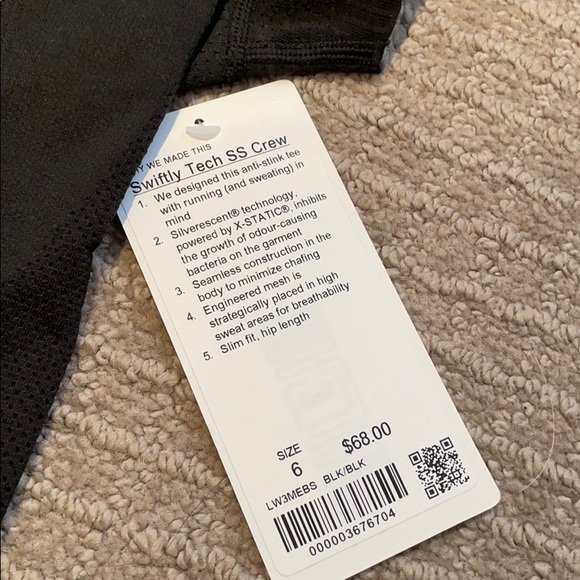 NWT lululemon swiftly tech - Picture 2 of 3